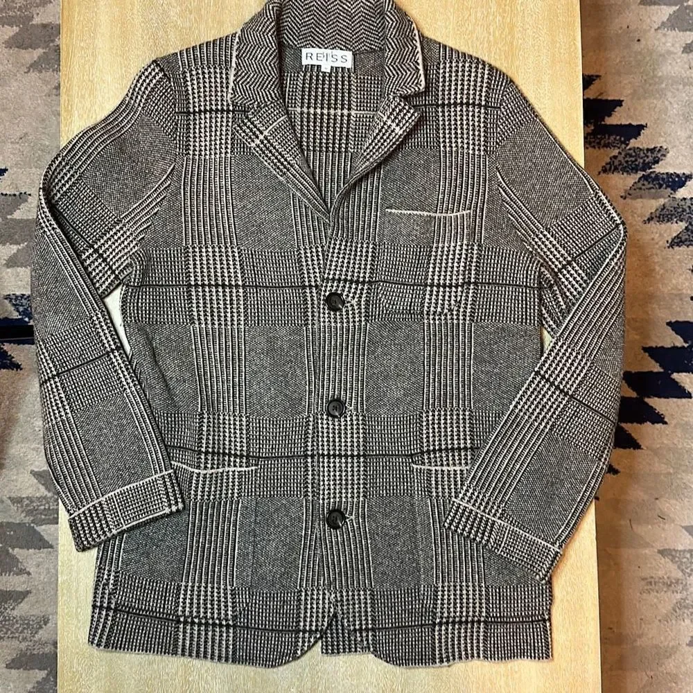 Reiss Lambs Wool Blazer Jacket Coat‎